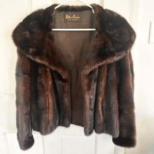 Vintage Short Fur Coat